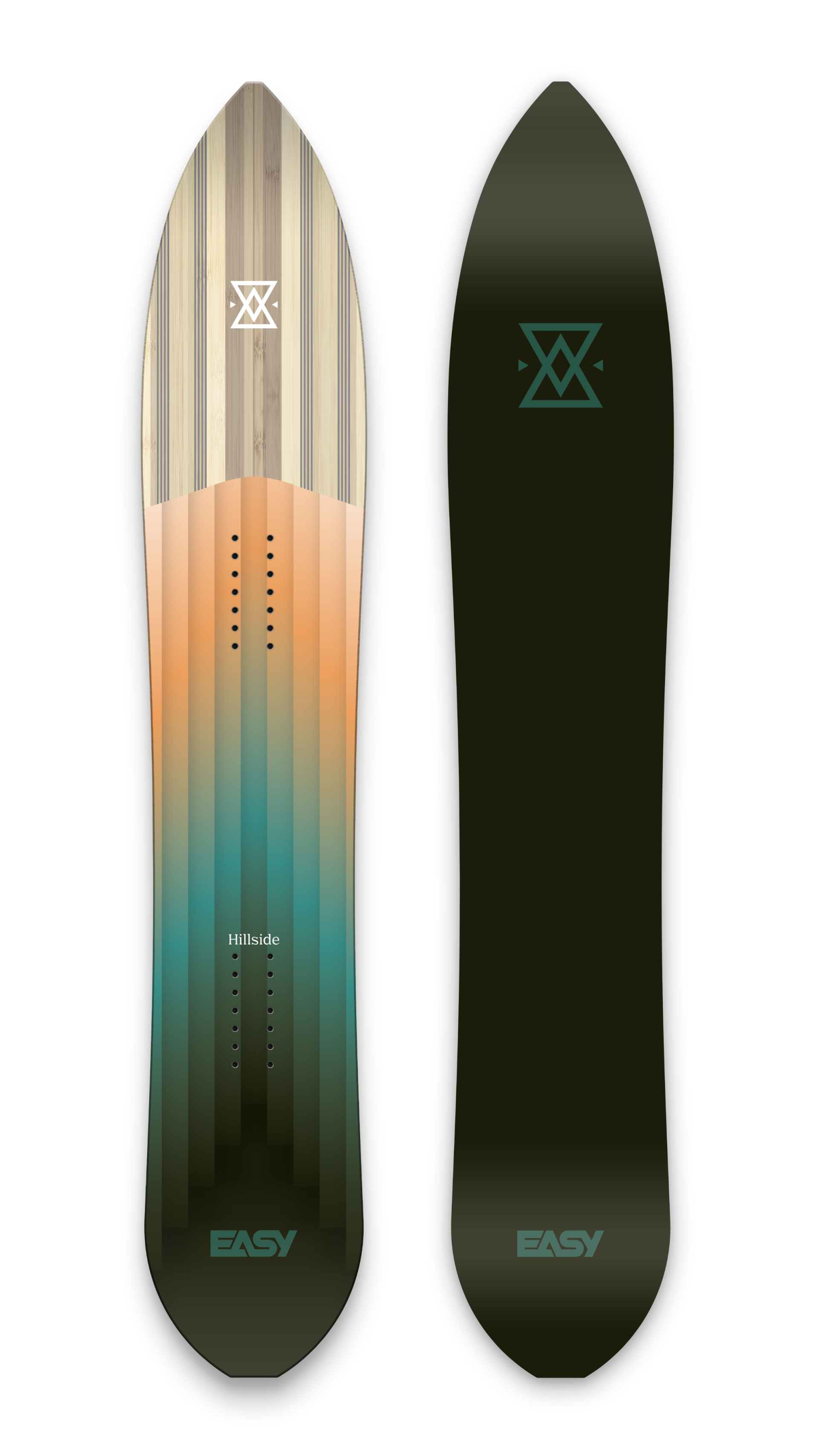Hillside Easy Snowboards